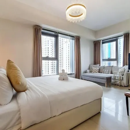 Sparkle Tower 1, Dubai Marina - Bright Two Bedroom المظهر الخارجي الصورة
